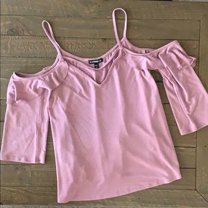 NWOT Express Cold-Shoulder top